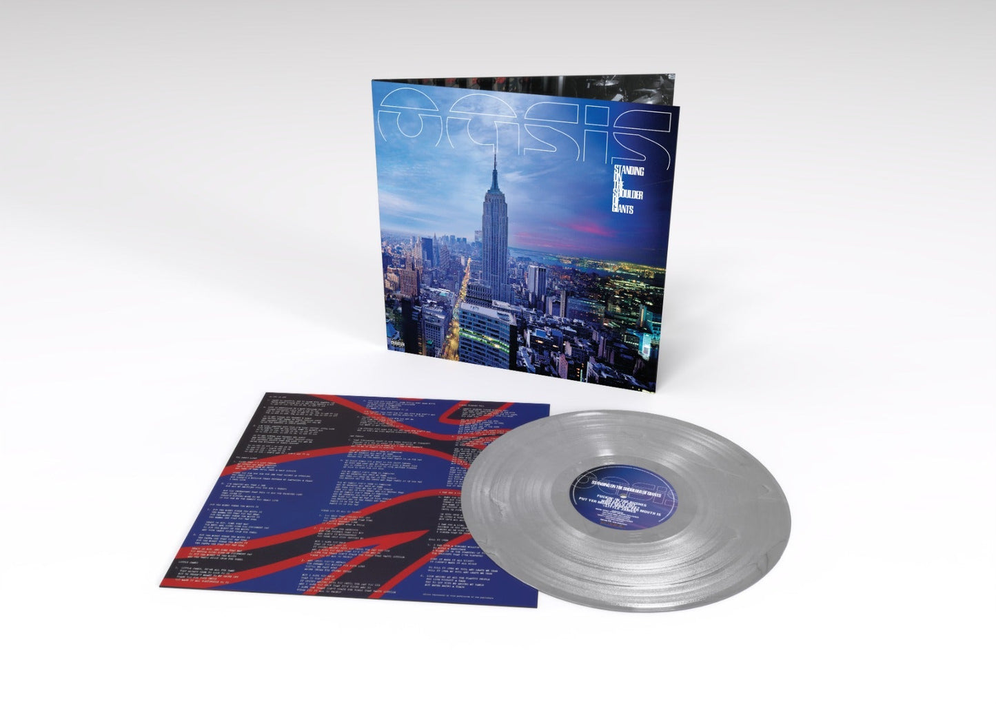 Oasis - Standing On The Shoulder Of Giants (25th Anniversary) (Silver Vinyl) | Mint (M) Mint (M)-