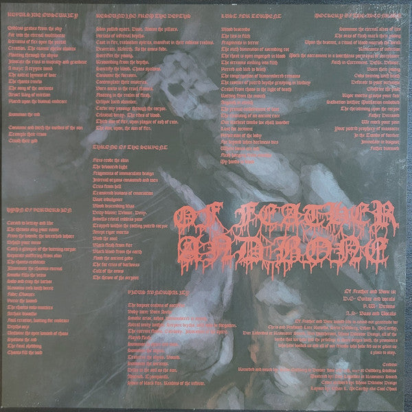 Of Feather And Bone - Bestial Hymns Of Perversion | Mint (M) Mint (M)-