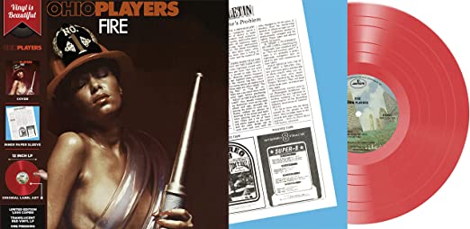 Ohio Players - Fire (Red Translucent Vinyl) |-