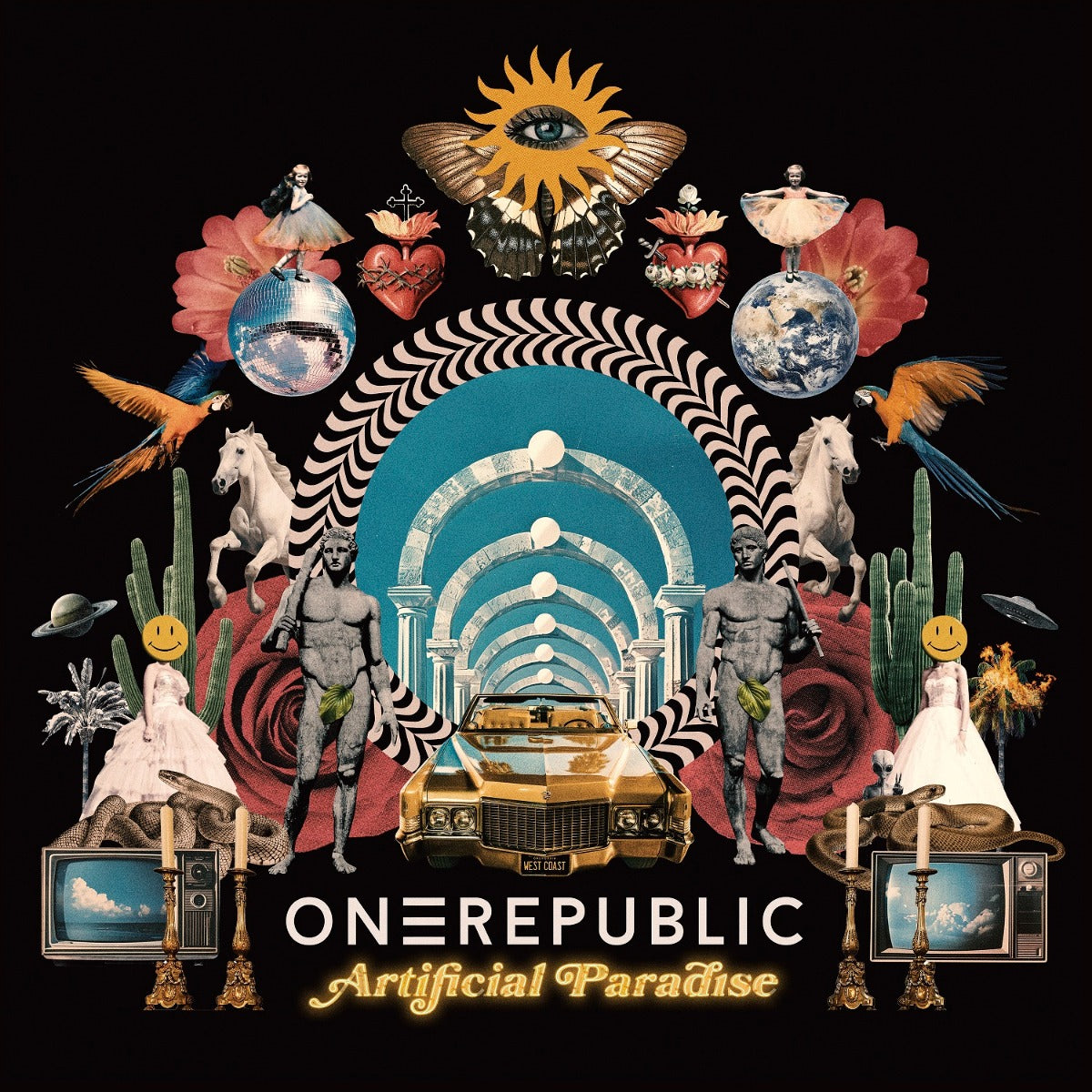 Onerepublic - Artificial Paradise (Colored Vinyl, Gold) | Mint (M) Mint (M)-