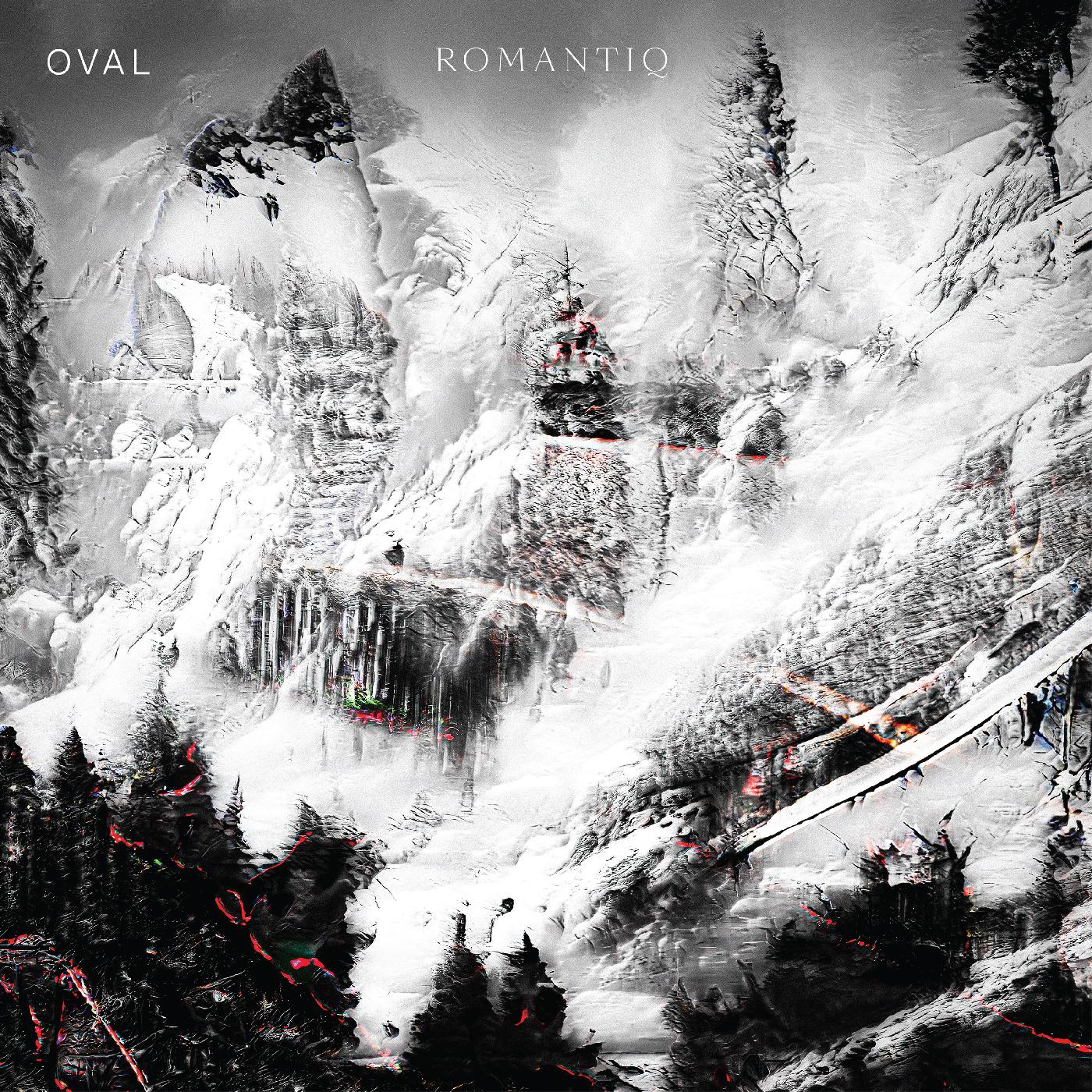 Oval - Romantiq (IEX RED VINYL LP Thrill Jockey THRILL 590) |-