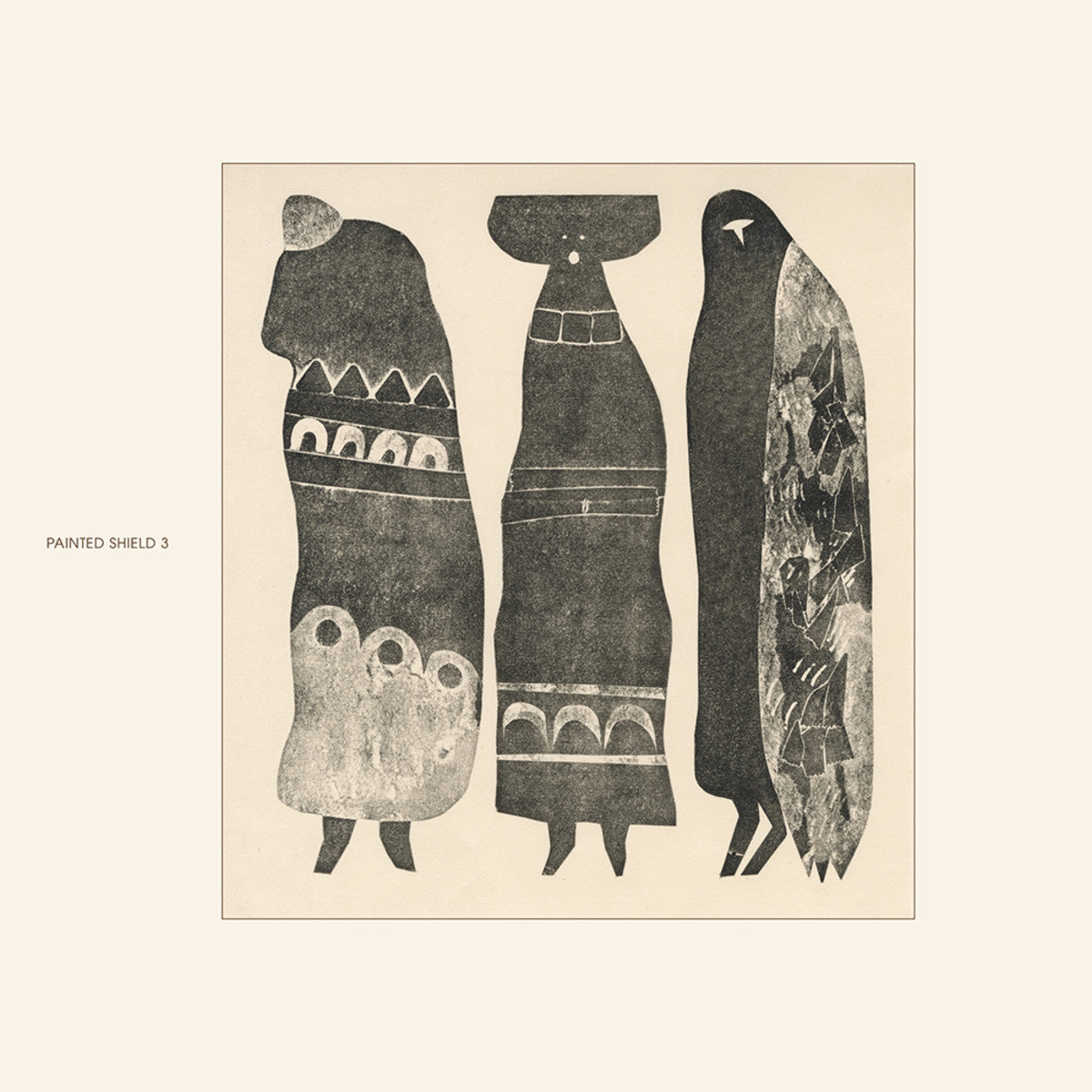 Painted Shield - Painted Shield 3 (Bone Colour Vinyl) | Mint (M) Mint (M)-