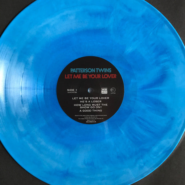 Patterson Twins - Let Me Be Your Lover | Mint (M) Mint (M)-