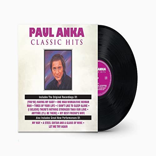Paul Anka - Classic Hits (VINYL LP Curb D1-77566) | NEW-