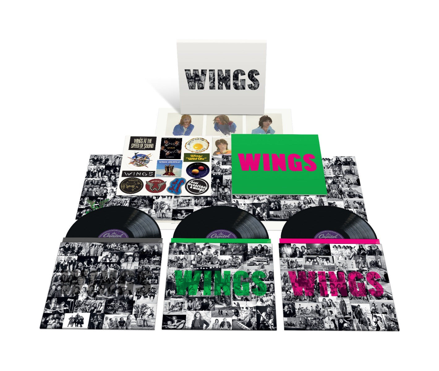 Paul McCartney and Wings - Wings ((Deluxe Limited Edition180G 3x VINYL) | Mint (M) Mint (M)-