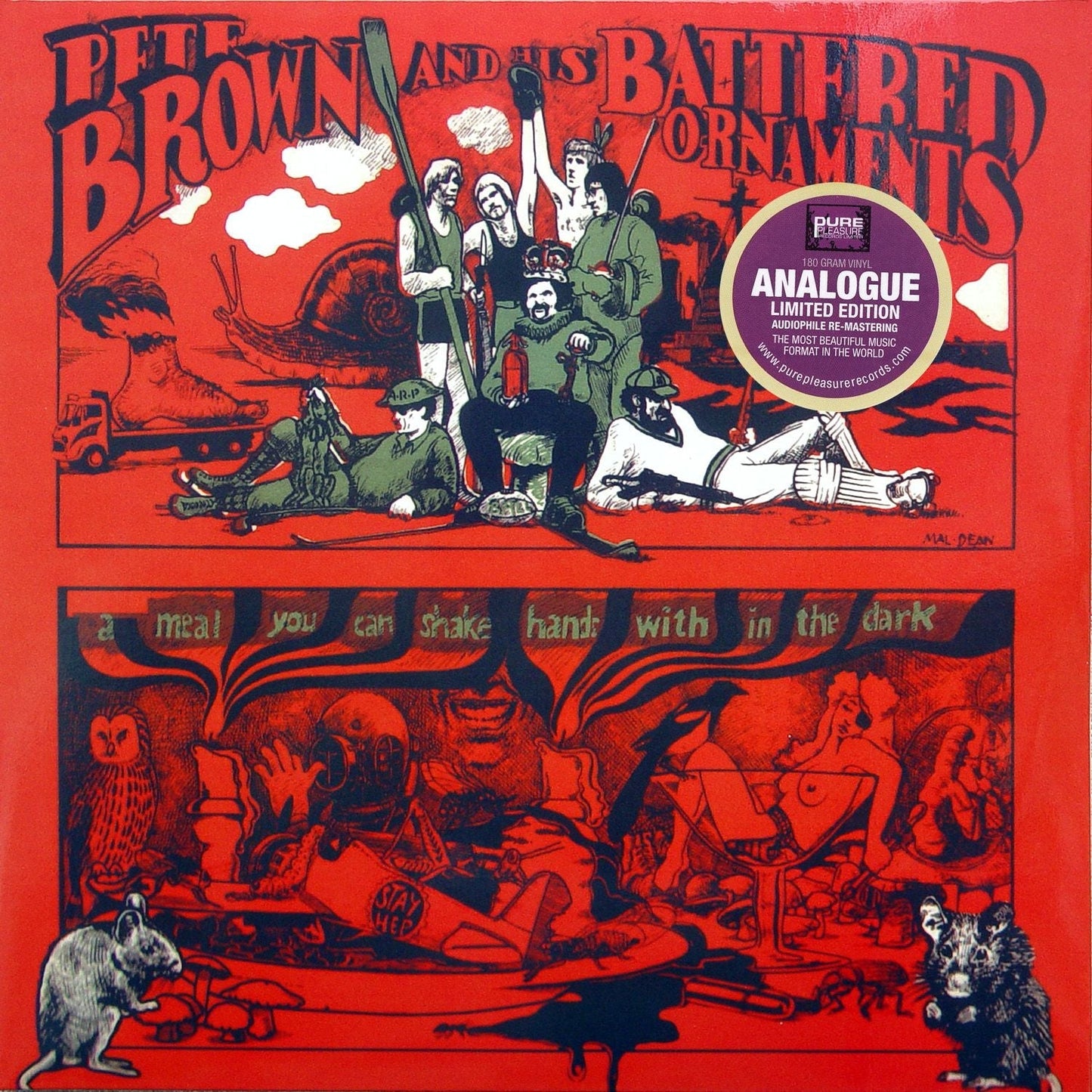 Pete Brown and his Battered Ornaments - A Meal You Can Shake Hands With In The Dark |-