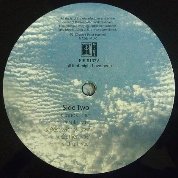 Peter Hammill - ...All That Might Have Been... | Mint (M) Mint (M)-