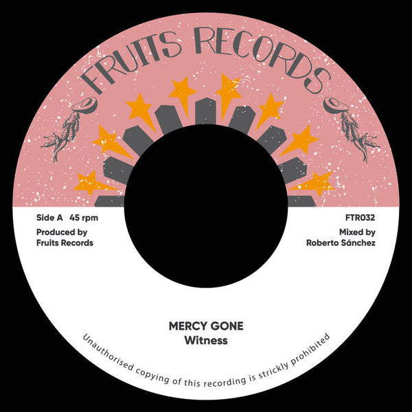 Mercy Gone *7"* | Mint (M) Generic-