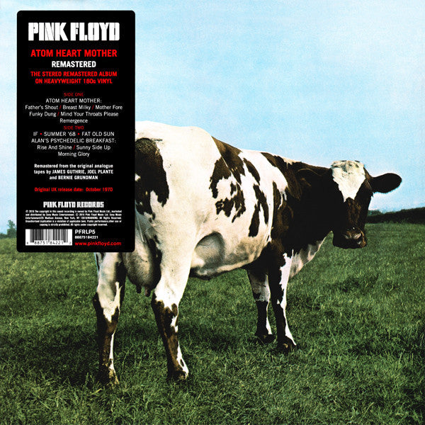 Pink Floyd Atom Heart Mother Pink Floyd Records LP, Album, RE, RM, 180 Mint (M) Mint (M)-
