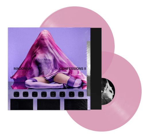 Madonna - Confessions II (TRANSLUSCENT PINK VINYL 2LP #COAT CHECK Warner 2026) | NEW-