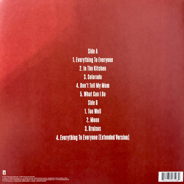 Reneé Rapp - Everything To Everyone (Silvertone 12" VINYL EP) | Mint (M) Mint (M)-