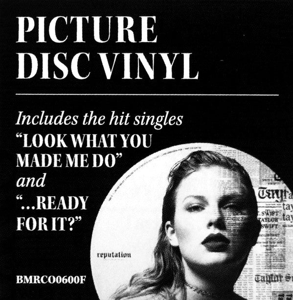Taylor Swift - Reputation (2xPICTURE VINYL) | Mint (M) Mint (M)-