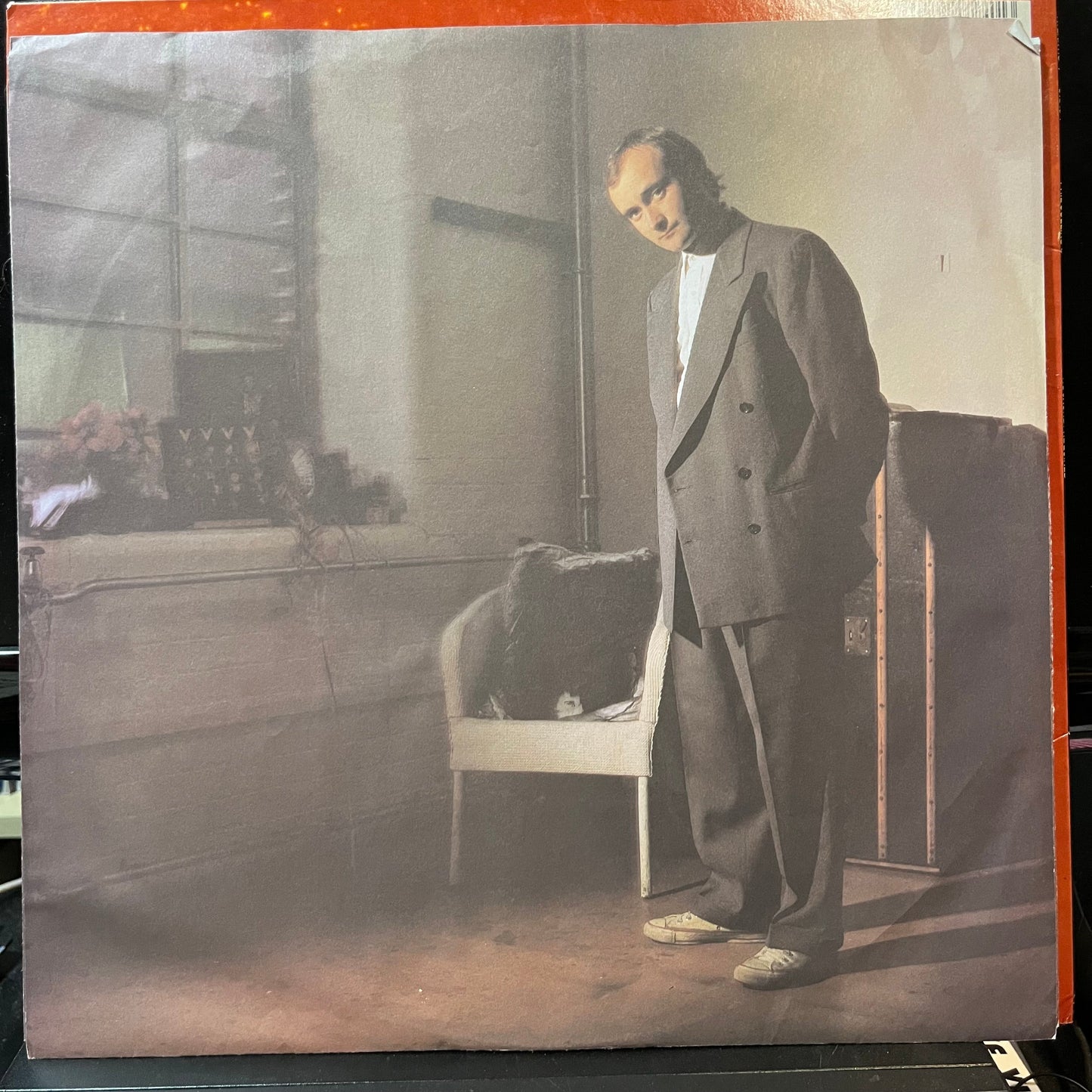 Phil Collins - No Jacket Required (VINYL LP ATLANTIC 81240-1-E 1985) | Near Mint- (NM-) Excellent (EX)-