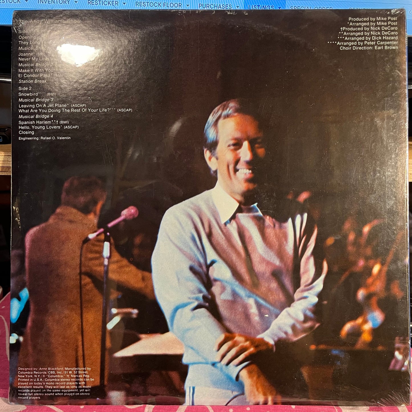 The Andy Williams Show | Mint (M) Mint (M)-