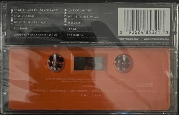 Teddy Swims - I've Tried Everything But Therapy (part 1) *CASSETTE* | Mint (M) Mint (M)