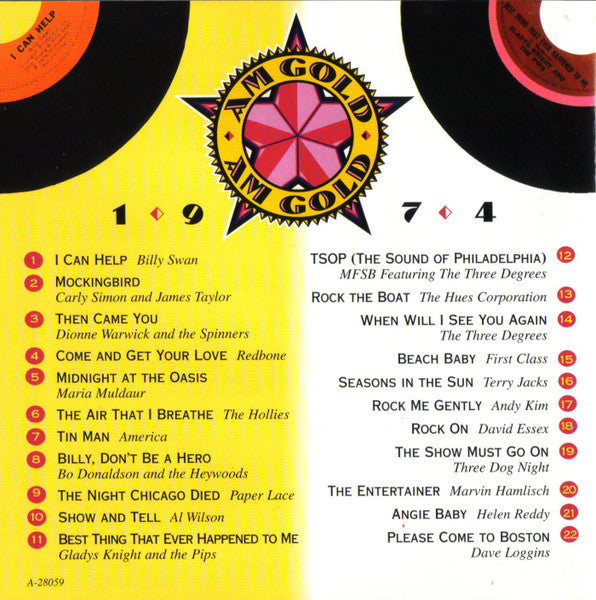 AM Gold 1974 *CD* | Mint (M) Mint (M)-
