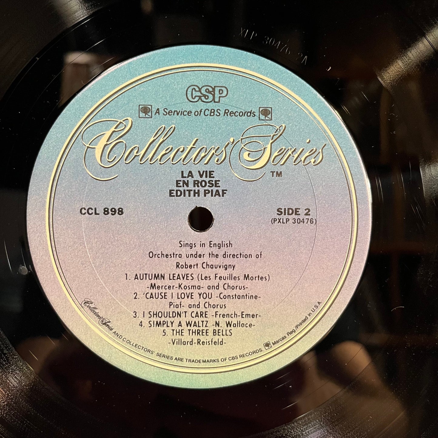 Edith Piaf - La Vie En Rose / Édith Piaf Sings In English *COLLECTORS T1* | Excellent (EX) Near Mint (NM)--