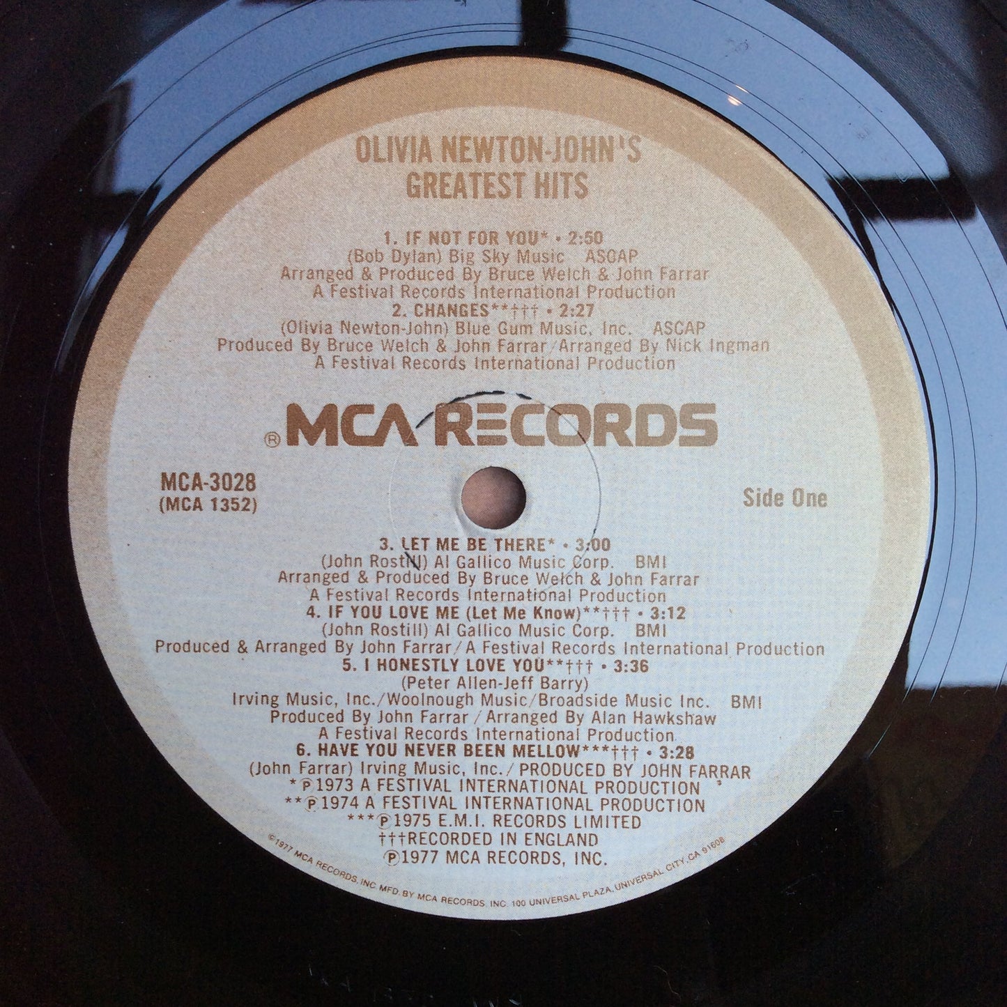 Olivia Newton-John - Olivia Newton-John's Greatest Hits (VINYL) | Excellent+ (EX+) Excellent (EX)--