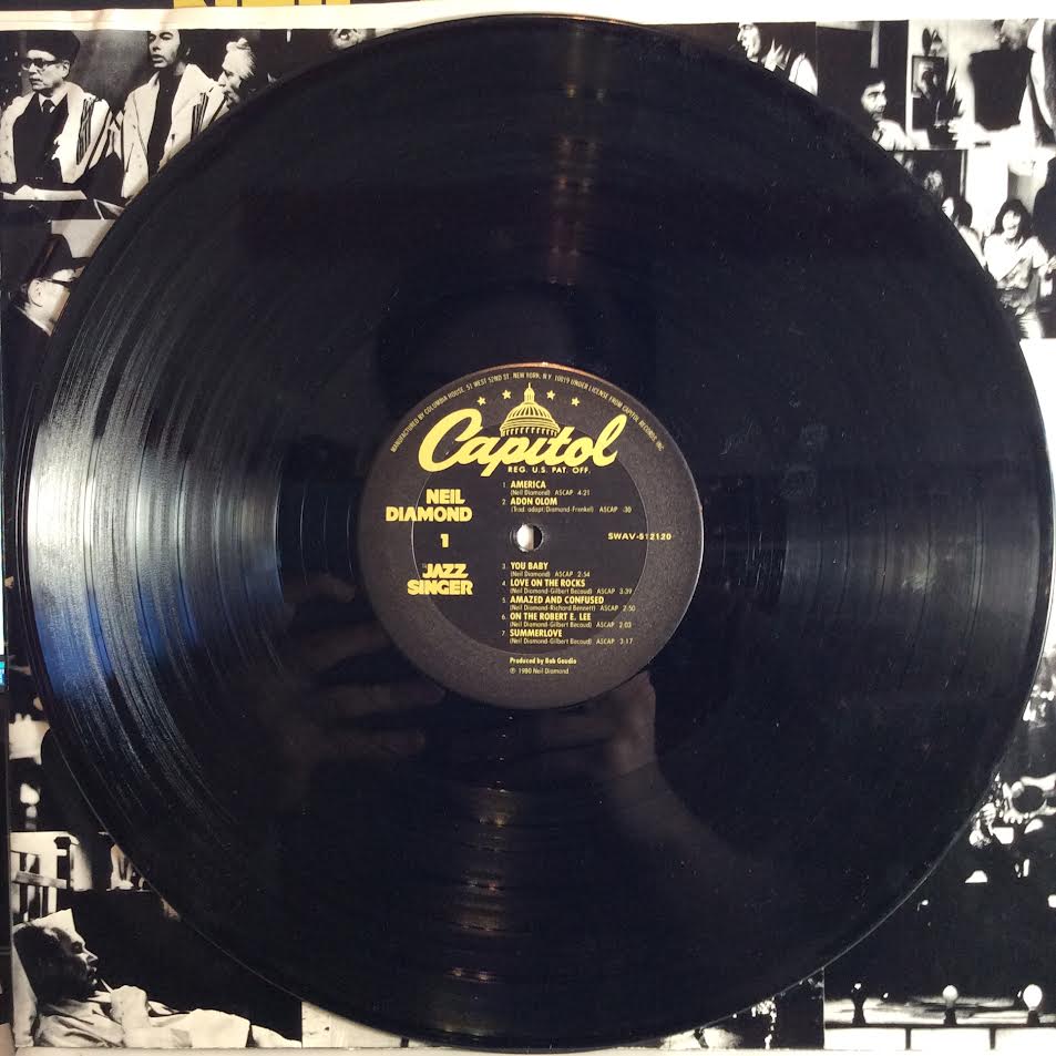 Neil Diamond - The Jazz Singer (Original Songs From The Motion Picture) (VINYL) | Near Mint- (NM-) Excellent (EX)-