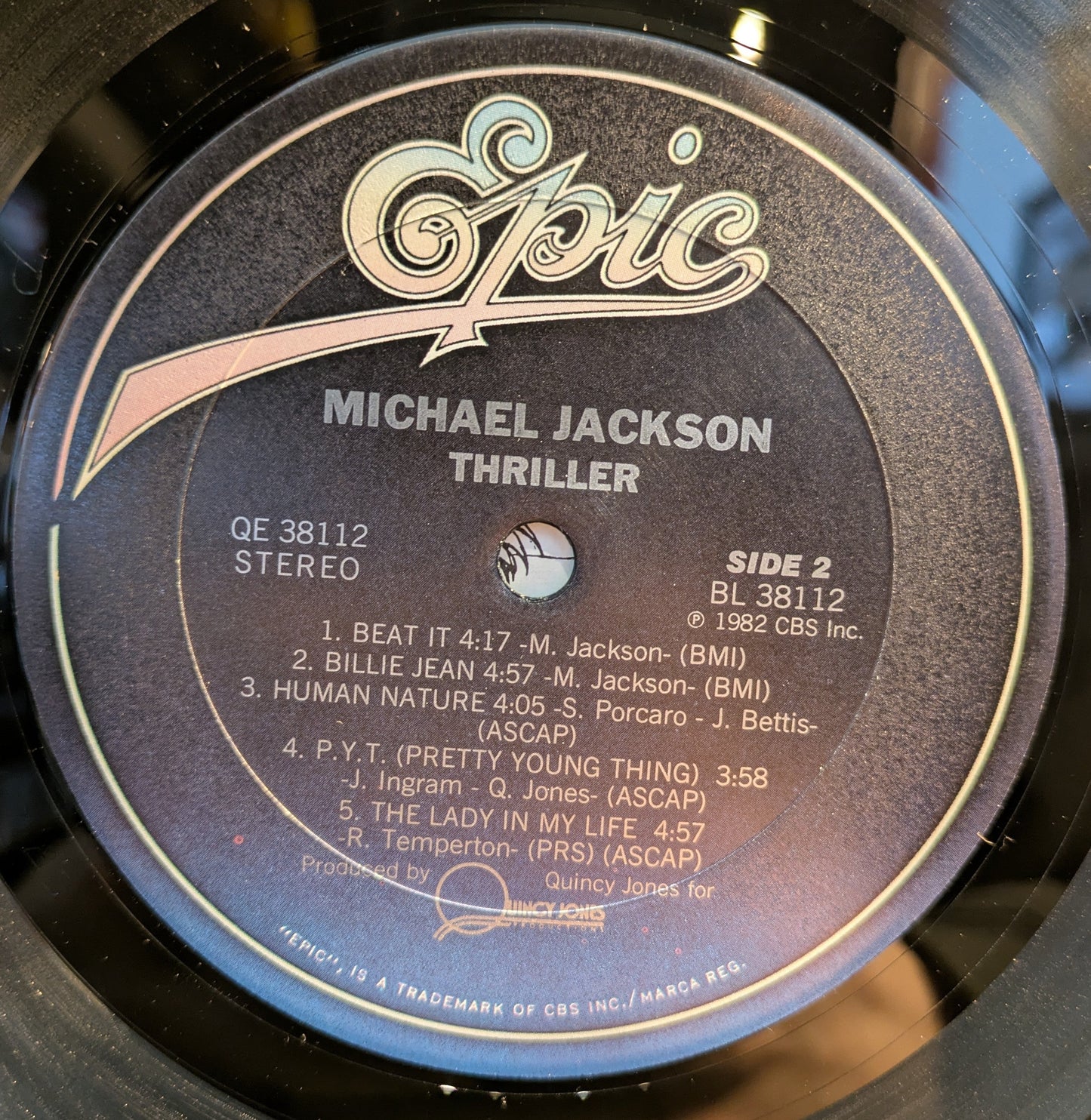 Michael Jackson - Thriller (VINYL) | Near Mint (NM) Near Mint (NM)-