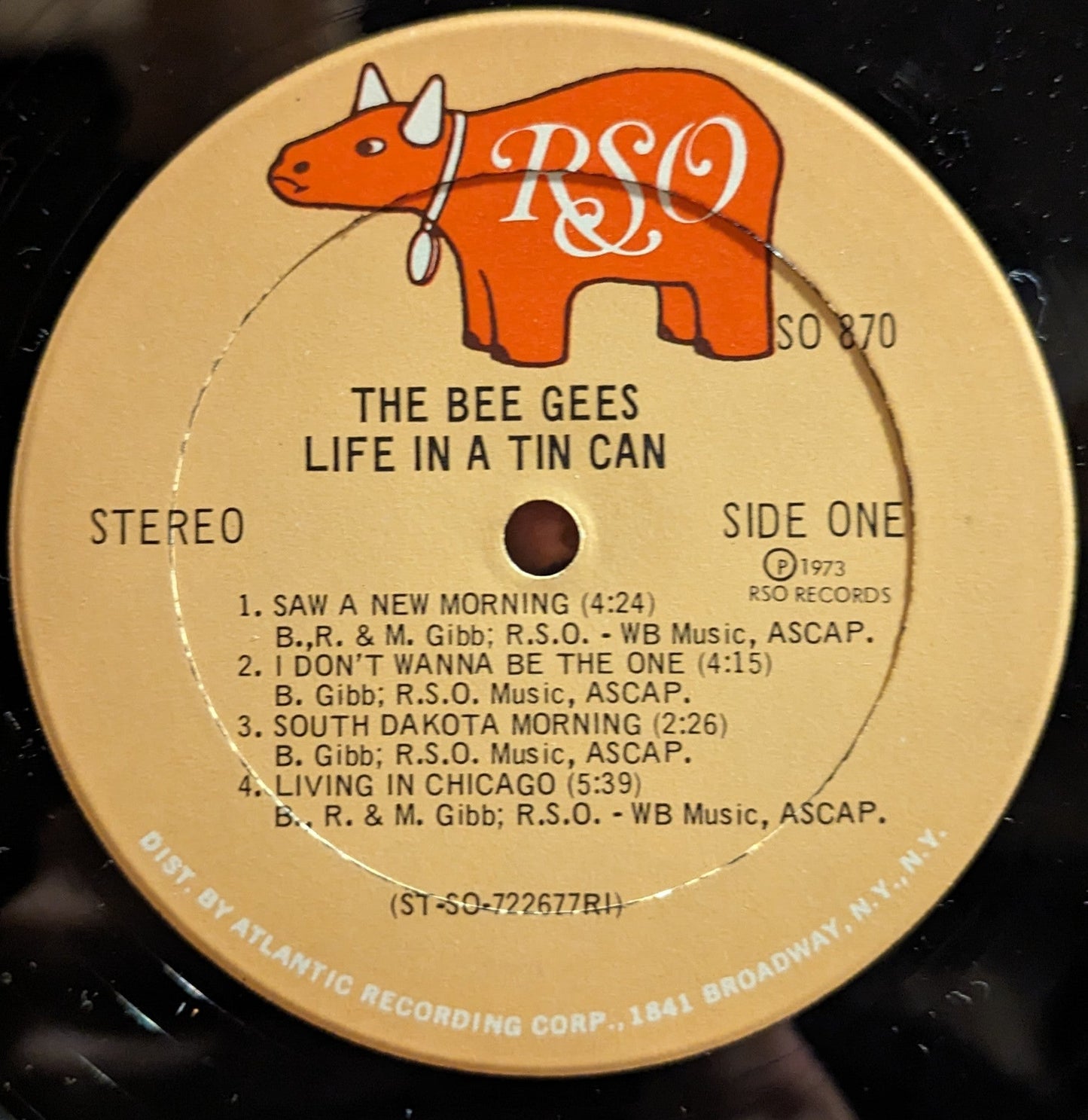 Bee Gees - Life In A Tin Can *RI - RICHMOND* | Near Mint (NM) Excellent (EX)-