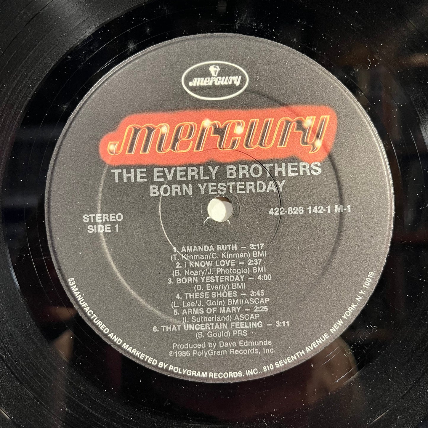Everly Brothers - Born Yesterday *HRM* | Near Mint (NM) Excellent (EX)-