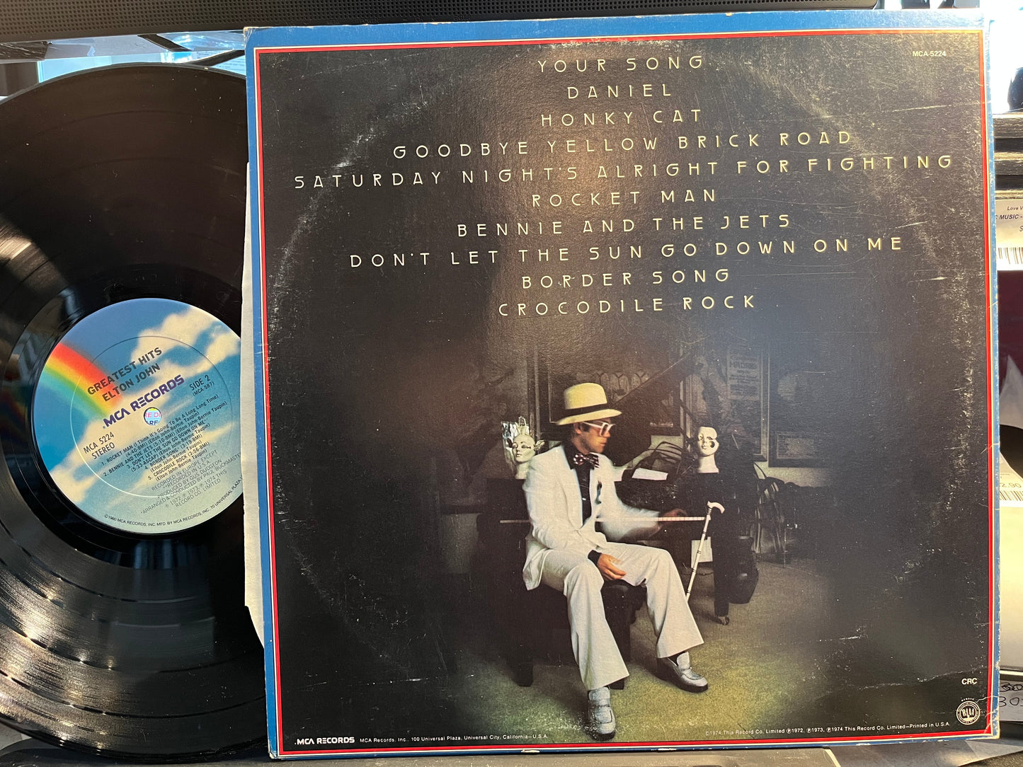Elton John - Greatest Hits (VINYL) | Near Mint (NM) Excellent (EX)-