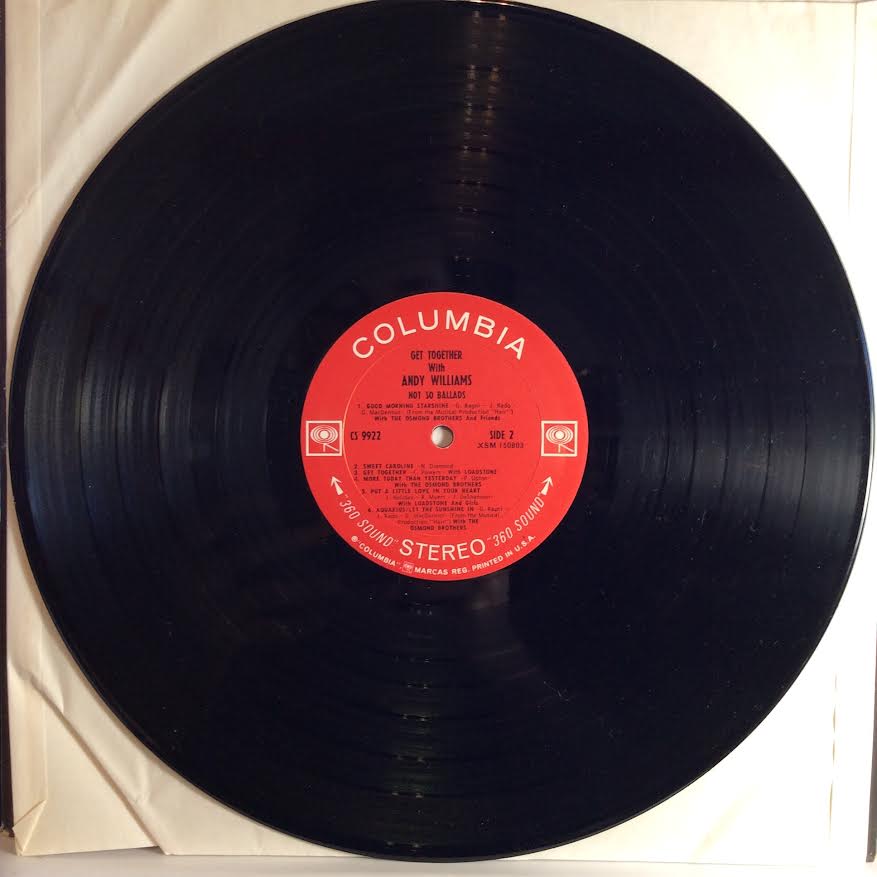 Andy Williams - Get Together With Andy Williams (VINYL) | Near Mint (NM) Near Mint (NM)--