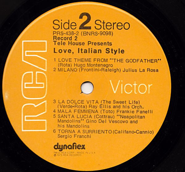 Various - Love, Italian Style | Near Mint (NM) Excellent (EX)-