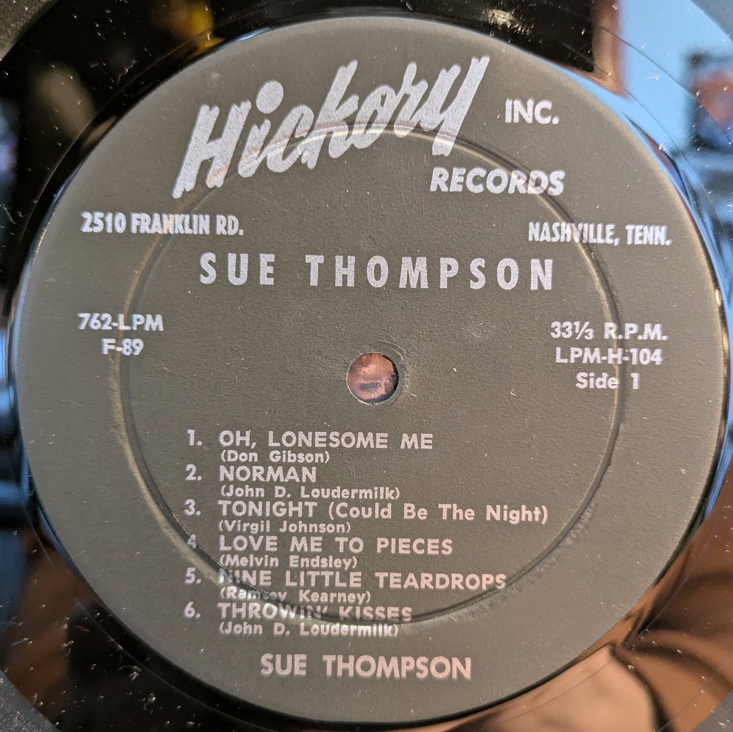 Sue Thompson - Meet Sue Thompson | Very Good Plus (VG+) Excellent (EX)--