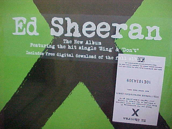 Ed Sheeran - X | Mint (M) Mint (M)-