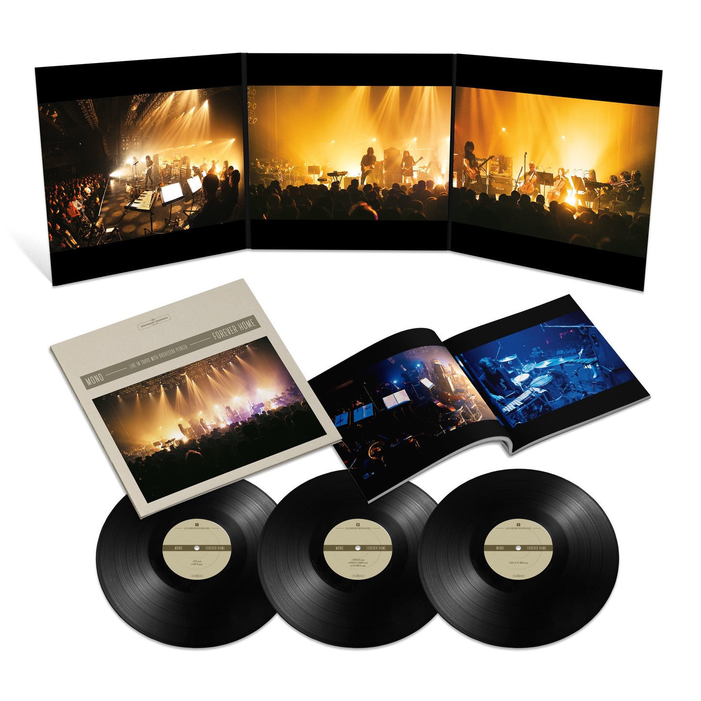 MONO - Forever Home: Live in Japan with Orchestra PITREZA (3x VINYL) | Mint (M) Mint (M)-