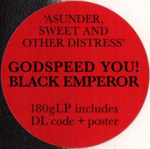 Godspeed You Black Emperor! Asunder, Sweet And Other Distress LP Mint (M) Mint (M)-