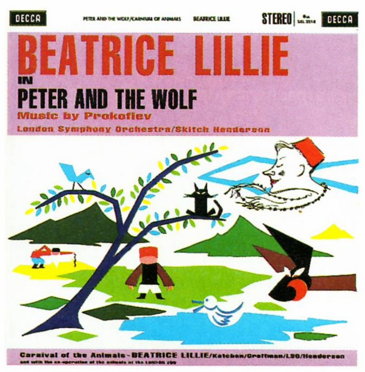 Prokofiev/Saint-Saëns: Beatrice Lillie with London - Peter And The Wolf / Carnival Of The Animals |-