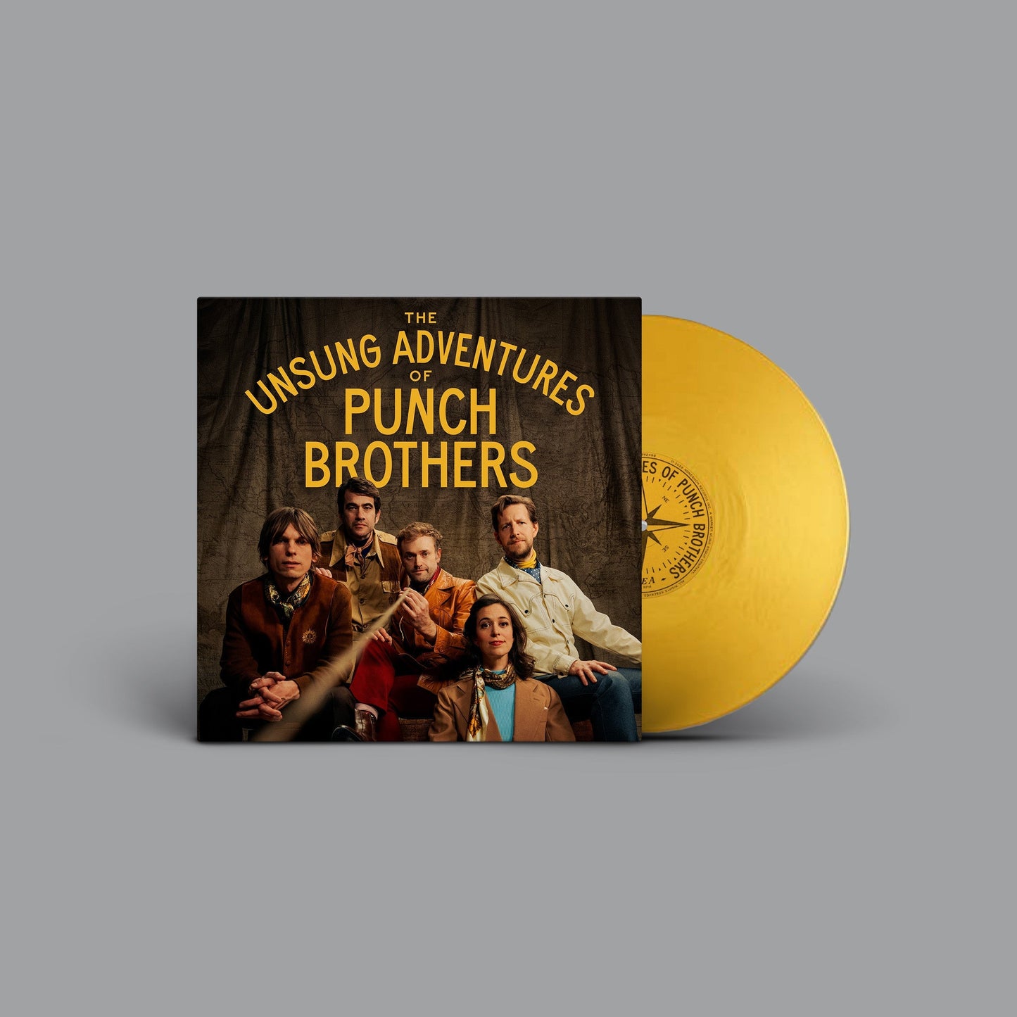 Punch Brothers - (PRESALE 7/24/26) The Unsung Adventures Of Punch Brothers (GOLD VINYL) | Mint (M) Mint (M)-