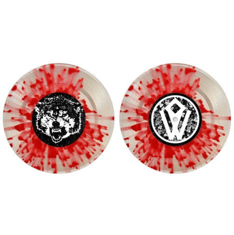 The Banner - Only The Dead Know Jersey (CLEAR W/ RED SPLATTER VINYL 7") | Mint (M) Mint (M)-