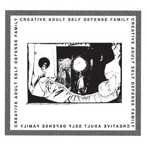 Creative Adult / Self Defense Family (7" TRANSPARENT RED VINYL) | Mint (M) Mint (M)-