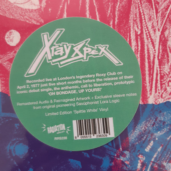 X-Ray Spex - Live At The Roxy Club (COLOR VINYL) |-