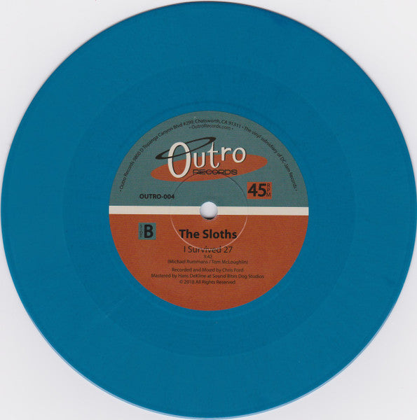 Dwarves Meet The Sloths (7" BLUE VINYL) | Mint (M) Mint (M)-