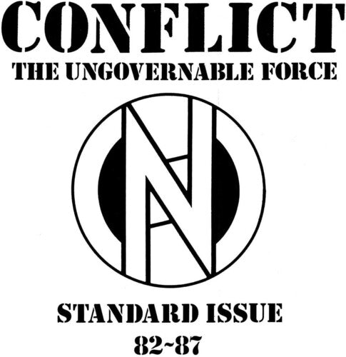 Conflict - (PRESALE 6/26/26) Standard Issue 82-87 (IMPORT WHITE SPLATTER VINYL) | Mint (M) Mint (M)-
