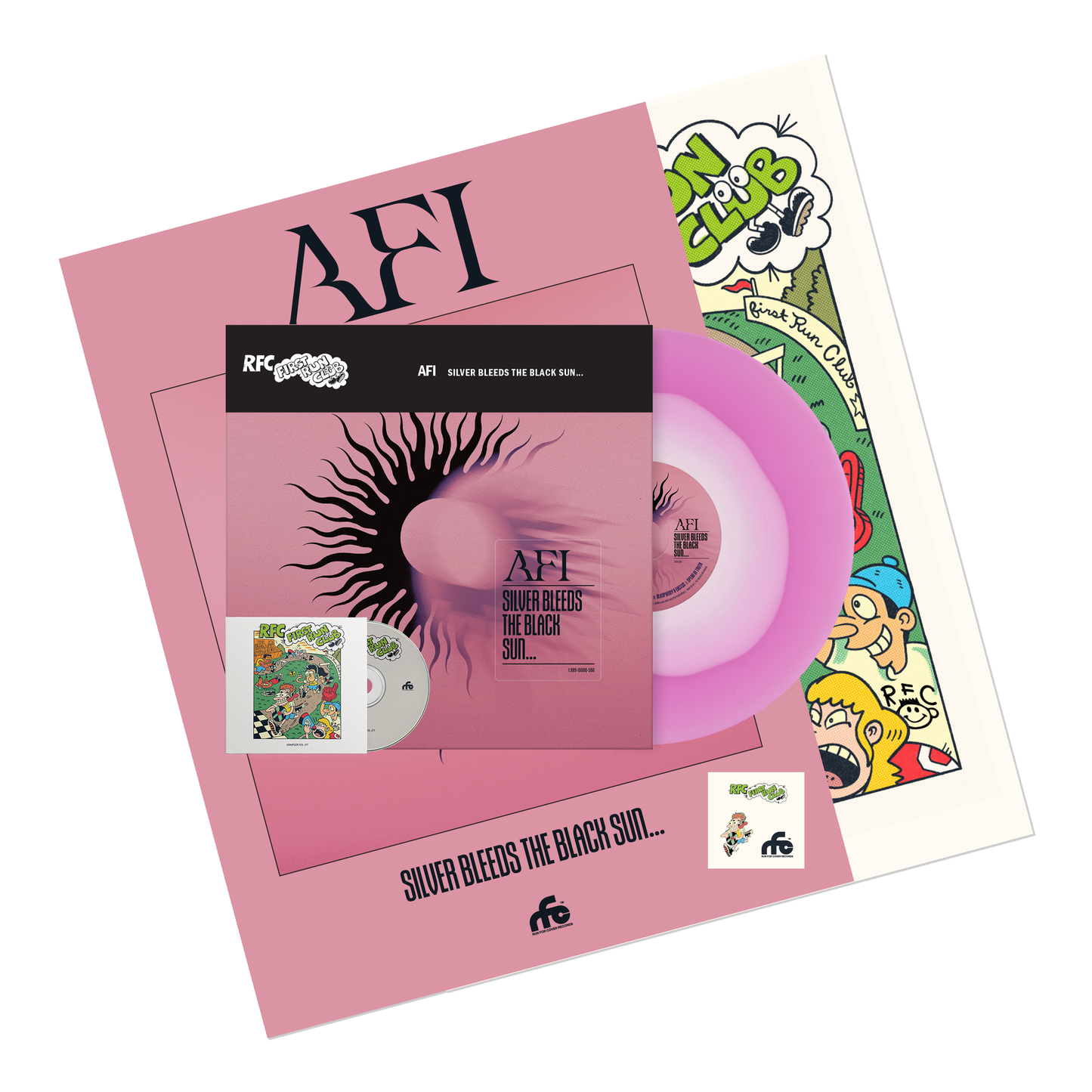 AFI - Silver Bleeds the Black Sun... (WHITE, VIOLET VINYL) | Mint (M) Mint (M)-