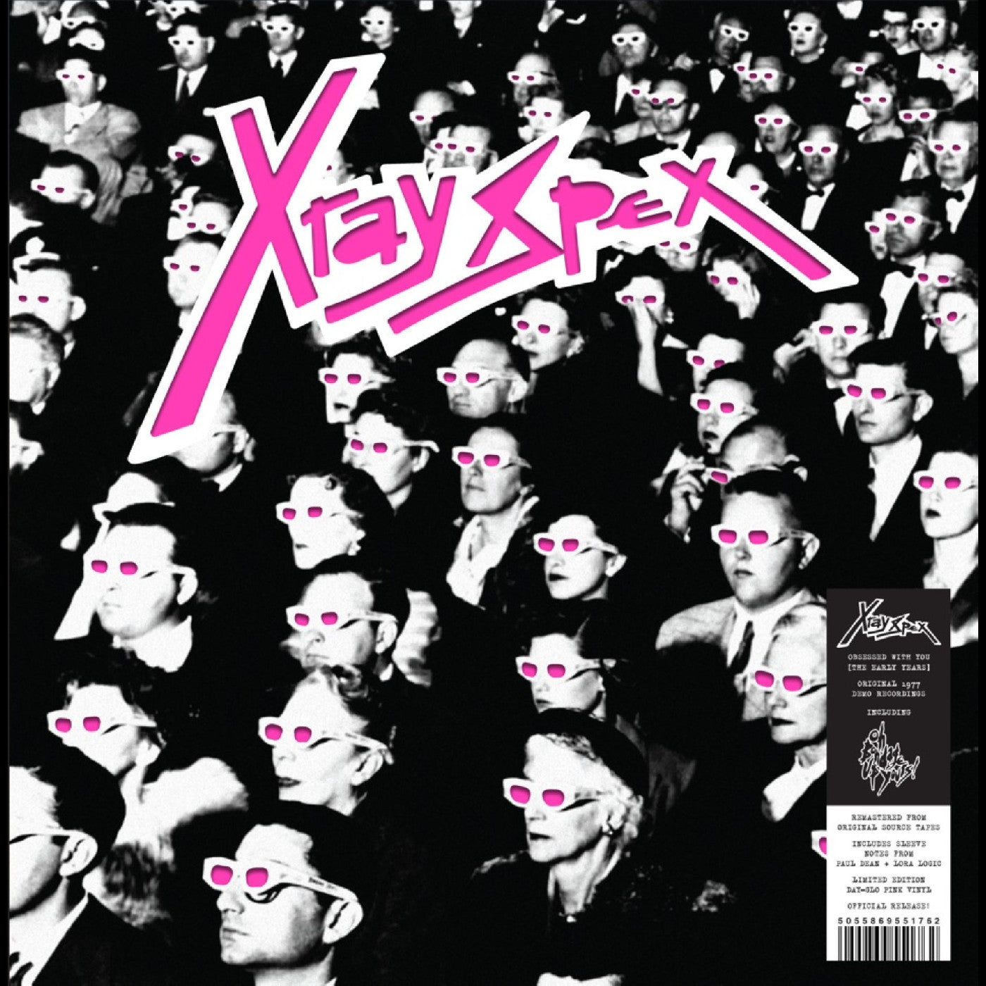 X-Ray Spex - (PRESALE 7/24/26) Obsessed With You (The Early Years) (IEX DAYGLO PINK VINYL) |-