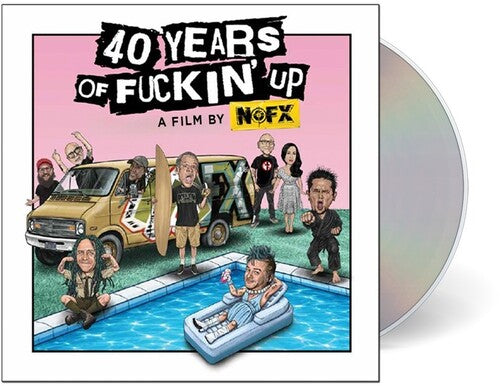 NOFX - (PRESALE 8/28/26) 40 Years Of F***in' Up (CD FAT WRECK CHORDS 2026) | NEW-