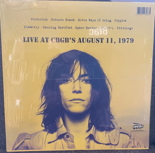 Patti Smith - First We Take Manhattan (Live At CBGB's August 11, 1979)(COLOR VINYL) |-