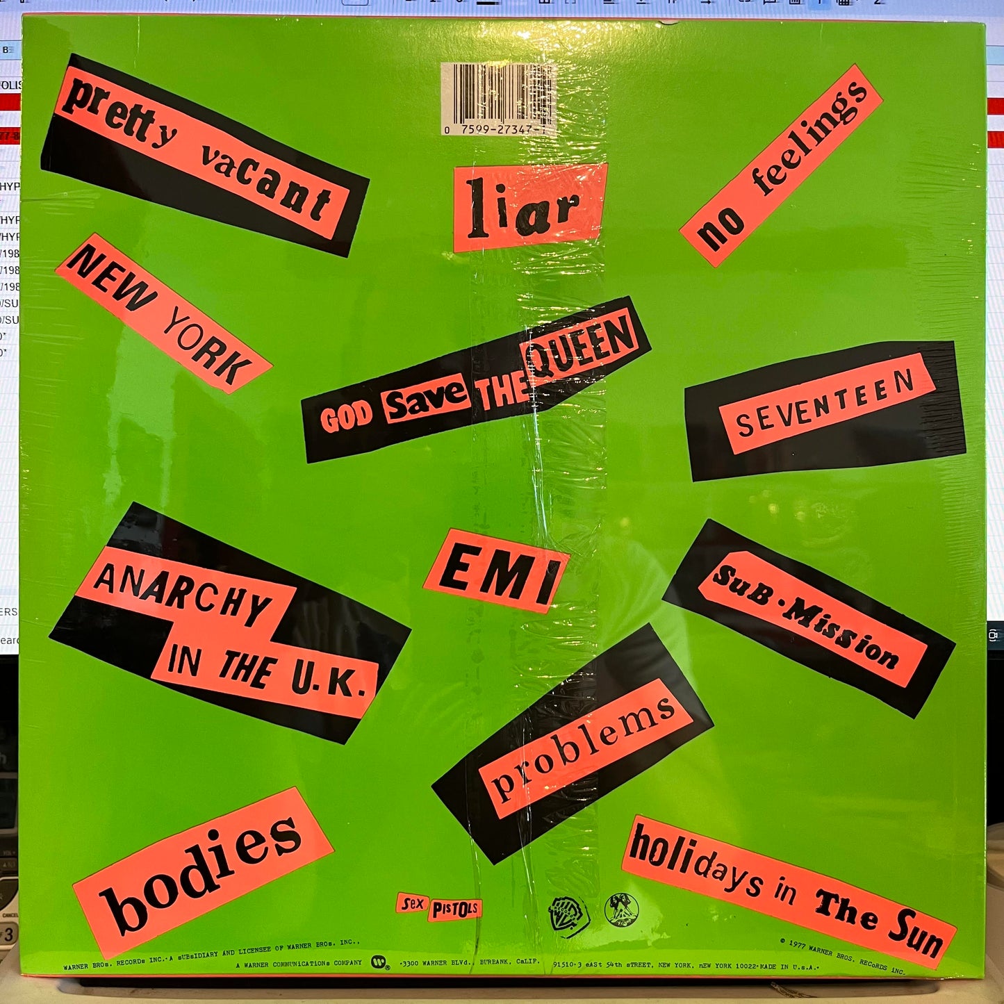 Never Mind The Bollocks Here's The Sex Pistols *SEALED* | Mint (M) Mint (M)-
