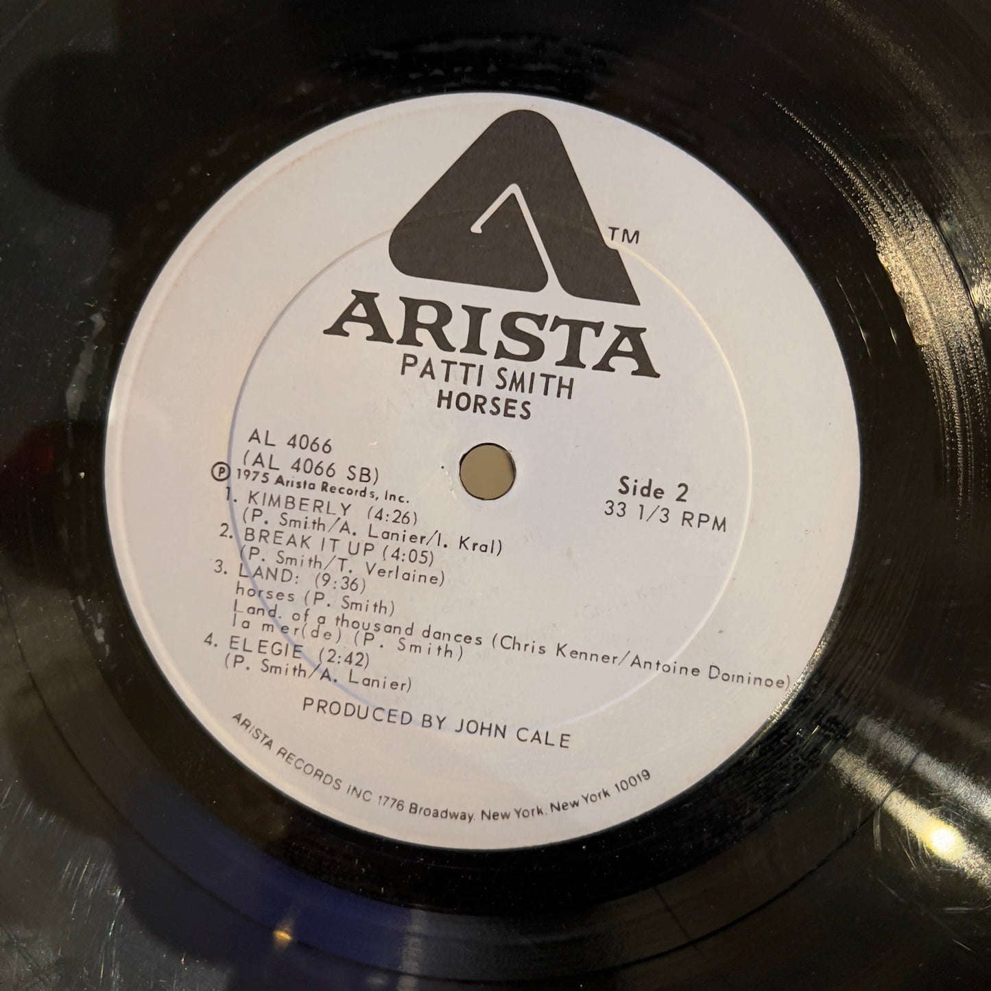 Patti Smith - Horses *PRESSWELL PRC* | Good Plus (G+) Very Good (VG)-