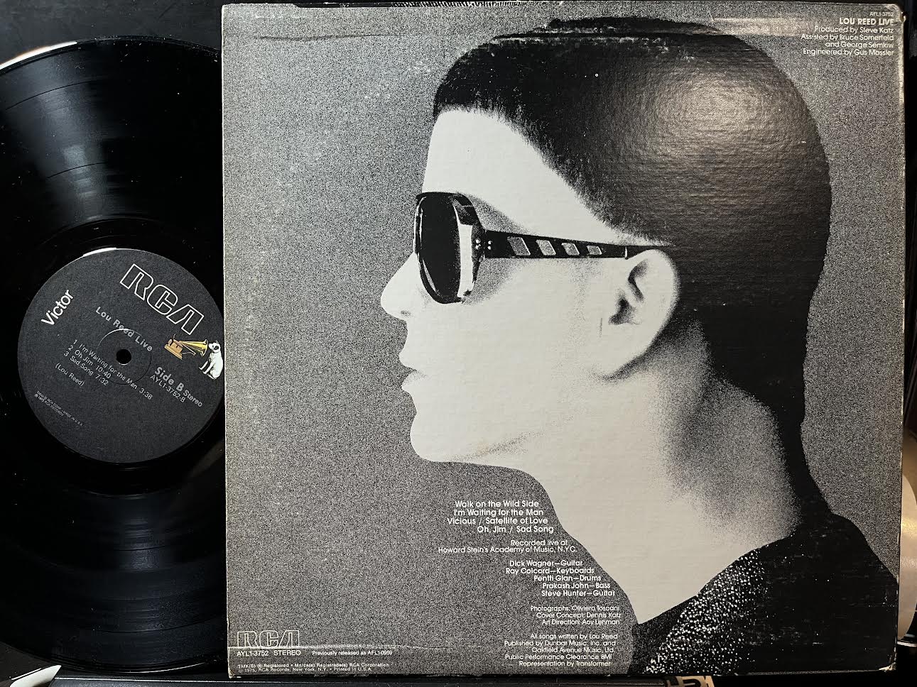 Lou Reed - Lou Reed Live (VINYL) | Near Mint (NM) Excellent (EX)--