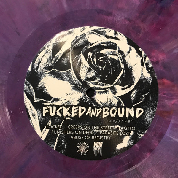 Fucked & Bound - Suffrage (BLUE MARBLED VINYL) | Near Mint (NM or M-) Mint (M)--
