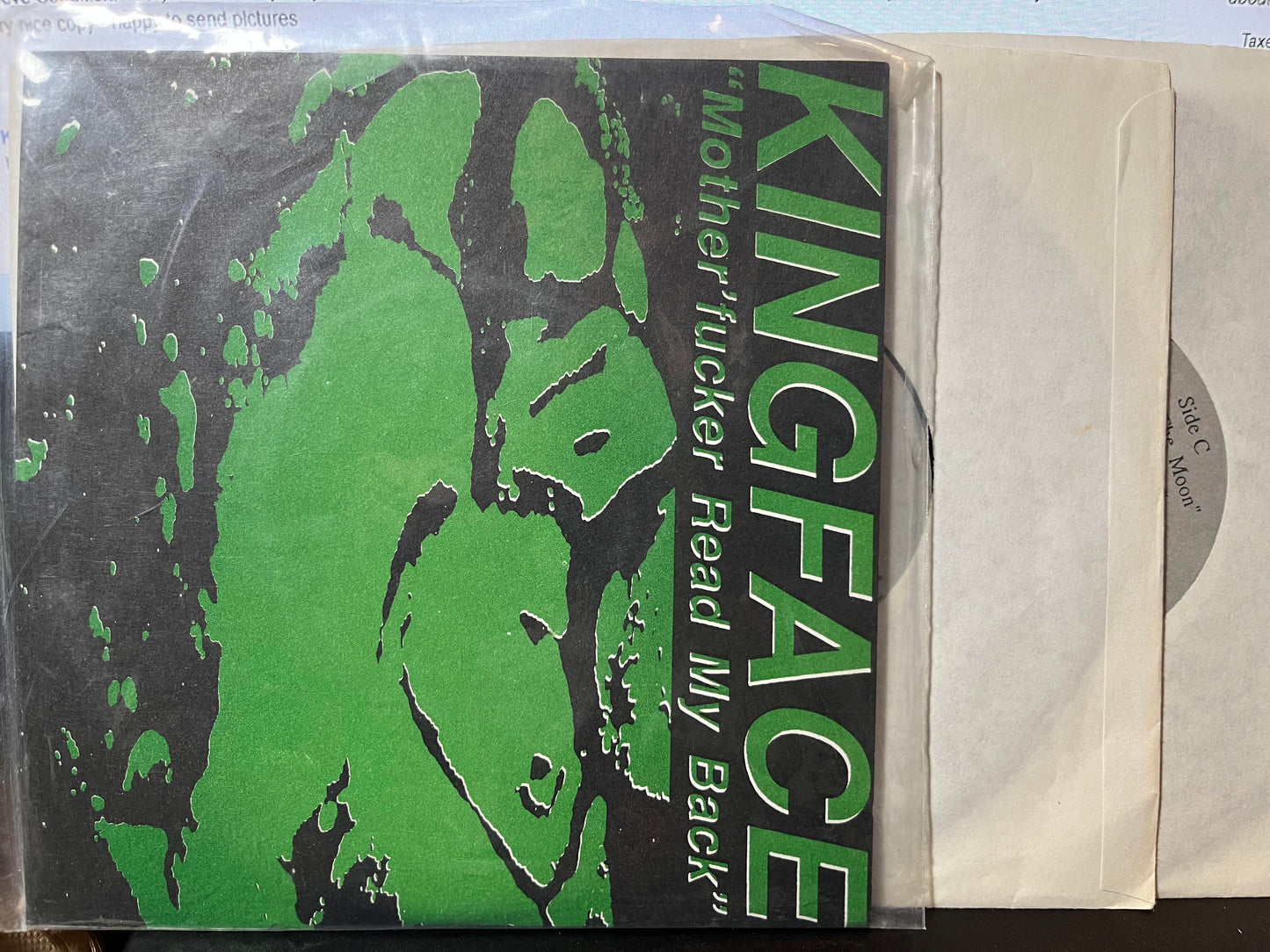 King Face - Mother'fucker Read My Back (2x7" VINYL) | Near Mint (NM) Near Mint (NM)-