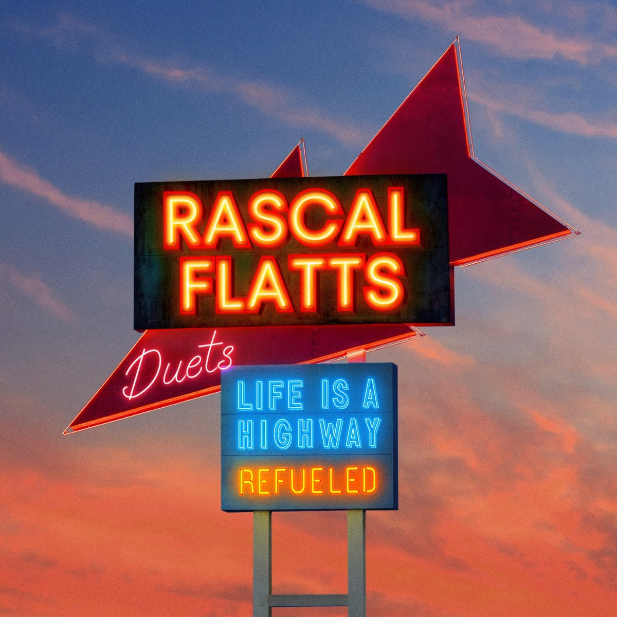 Rascal Flatts - Life Is A Highway: Refueled Duets (Blue Vinyl) | Mint (M) Mint (M)-
